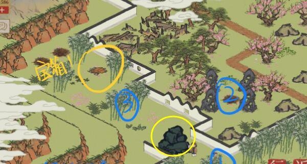 探索江南百景图：桃花坞宝箱隐藏地点揭秘