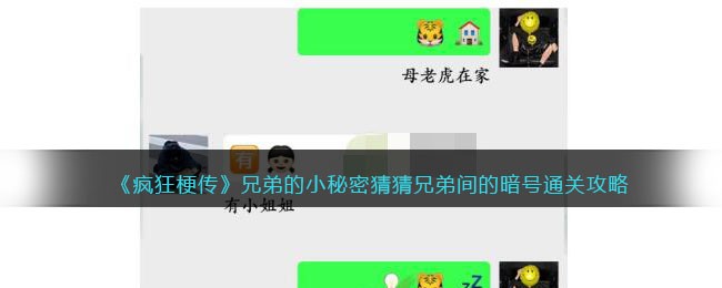 《兄弟间的疯狂暗号大揭秘：猜猜小秘密，轻松通关攻略》