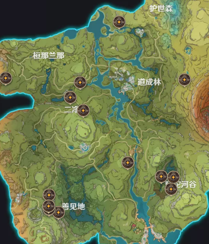 探索原神：揭秘遗迹龙兽的隐藏位置